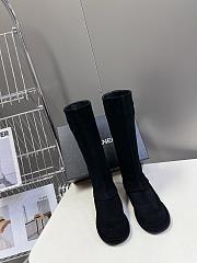 Hermes Boots Black Suede Leather - 2