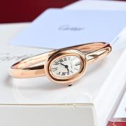 Cartier Baignoire Watch Mini Model Quartz Movement Rose Gold - 1