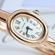 Cartier Baignoire Watch Mini Model Quartz Movement Rose Gold - 2