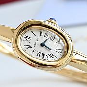 Cartier Baignoire Watch Mini Model Quartz Movement Yellow Gold - 4