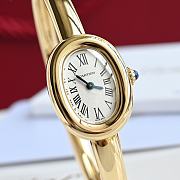 Cartier Baignoire Watch Mini Model Quartz Movement Yellow Gold - 2