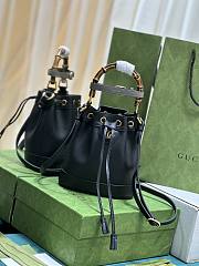 Gucci Diane Bucket Leather Black - 30.5x19x6cm - 3