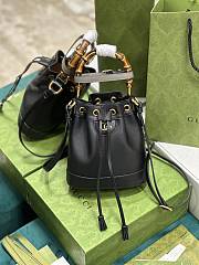 Gucci Diane Bucket Leather Black - 30.5x19x6cm - 6