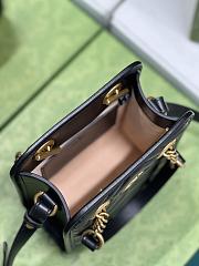 Gucci GG Marmont Matelasse Mini Bag Black - 19x16x7cm - 5