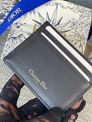 30 Montaigne Glycine Wallet Blue Dior Oblique Jacquard - 11x7.5x2.5cm - 4