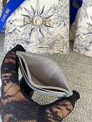 30 Montaigne Glycine Wallet Gray Dior Oblique Jacquard - 11x7.5x2.5cm - 6