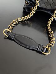 Bottega Veneta Small Parachute Chain Black - 20x17x16.5cm - 6