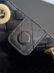 Bottega Veneta Small Parachute Chain Black - 20x17x16.5cm - 4