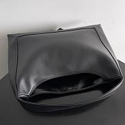 Bottega Veneta Hop Shoulder Bag Black Leather - 46x21x10cm - 6