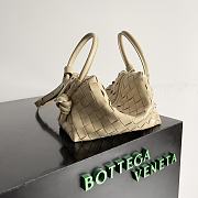 Bottega Veneta Loop Top Handle Light Butterscotch - 19x12x9cm - 2