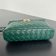 Bottega Veneta Bang Bang Vanity Case Dark Green - 23x12.5x4cm - 6