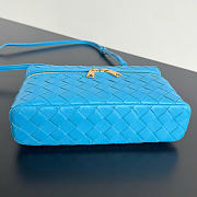 Bottega Veneta Bang Bang Vanity Case Blue - 23x12.5x4cm - 6