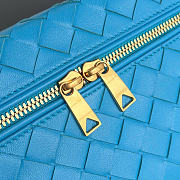 Bottega Veneta Bang Bang Vanity Case Blue - 23x12.5x4cm - 3