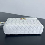 Bottega Veneta Bang Bang Vanity Case White - 23x12.5x4cm - 2