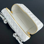 Bottega Veneta Bang Bang Vanity Case White - 23x12.5x4cm - 4