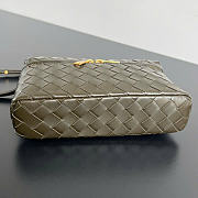 Bottega Veneta Bang Bang Vanity Case Khaki - 23x12.5x4cm - 6