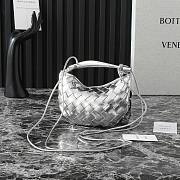 Bottega Veneta Baby Sardine Silver - 22x12x2.5cm - 1