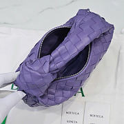 Bottega Veneta Mini Jodie Purple - 28x23x8cm - 2