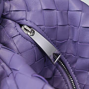 Bottega Veneta Mini Jodie Purple - 28x23x8cm - 4