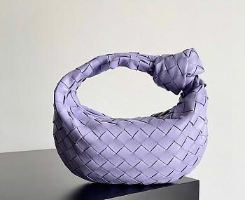 Bottega Veneta Mini Jodie Light Purple - 28x23x8cm