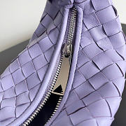 Bottega Veneta Mini Jodie Light Purple - 28x23x8cm - 2