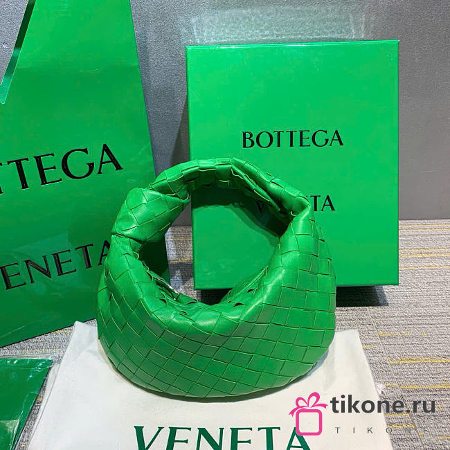 Bottega Veneta Mini Jodie Green - 28x23x8cm - 1