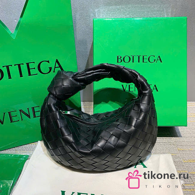 Bottega Veneta Mini Jodie Black - 28x23x8cm - 1