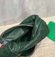 Bottega Veneta Mini Jodie Dark Green - 28x23x8cm - 5