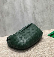 Bottega Veneta Mini Jodie Dark Green - 28x23x8cm - 3