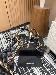 Chanel Sandals Black Leather 9cm - 6