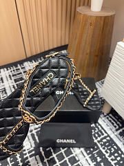 Chanel Sandals Black Leather 1.5cm - 6