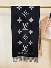 LV Reykjavik Scarf Black M71040 - 45x190cm - 1