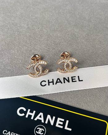 Chanel Earrings Gold 16173