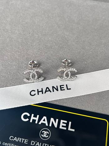 Chanel Earrings Silver 16174