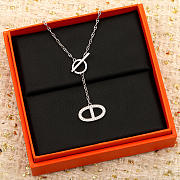 Hermes Chaine D'Ancre Verso Necklace - 6