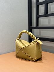 Loewe Mini Puzzle Bag In Mellow Calfskin Sahara - 17.5x12.5x7.5cm - 6