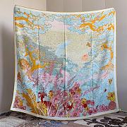 Hermes Retour A La Nature Shawl 140 - 140x140cm - 6