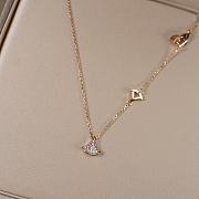 Bvlagari Divas’ Dream Necklace 18 Kt Rose Necklace Set With Pave Diamonds - 1