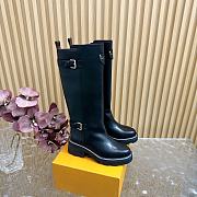 LV Beaubourg High Boot Black 1ADAA8 - 5