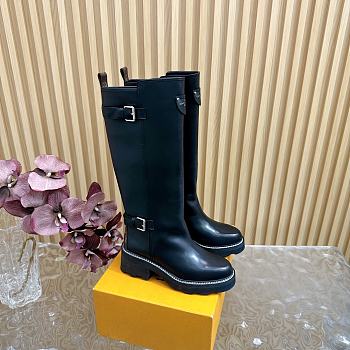 LV Beaubourg High Boot Black 1ADAA8