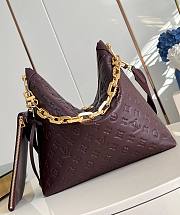 LV Coussin Hobo MM Chocolate M12072 - 38x33x10cm - 5