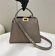 Fendi Peekaboo ISeeU Small Dove Bag - 27×11×20cm - 1