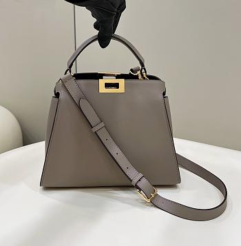 Fendi Peekaboo ISeeU Small Dove Bag - 27×11×20cm