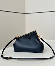 Fendi First Small Black Leather - 26x18x9.5cm - 1