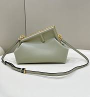 Fendi First Small Mint Leather - 26x18x9.5cm - 1