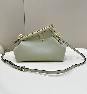 Fendi First Small Mint Leather - 26x18x9.5cm