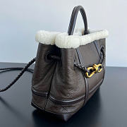 Bottega Veneta Small Andiamo Merinos Aviator Bag in Pondant - 25x22x10.5cm - 5