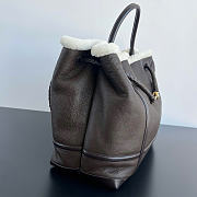 Bottega Veneta Large Andiamo Merinos Aviator Bag in Pondant - 25x22x10.5cm - 4