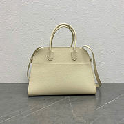 The Row Soft Margaux 12 Bag in Grained White - 32x23x18cm - 1