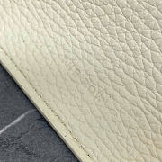 The Row Soft Margaux 12 Bag in Grained White - 32x23x18cm - 5